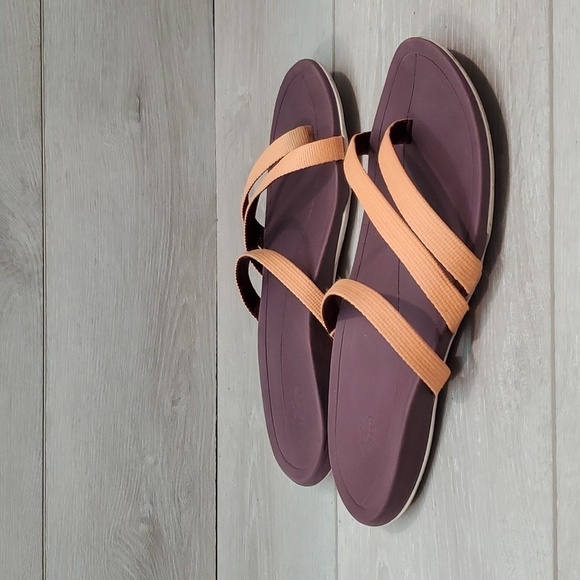 Chaco Women Lost Coast Comfort Sandals Slide shoes sz 6 - Picture 2 of 11